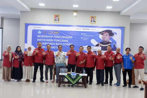 Workshop Penyusunan Instrumen Penilaian 6 Komponen Bagi Dosen FIKOM UM Metro