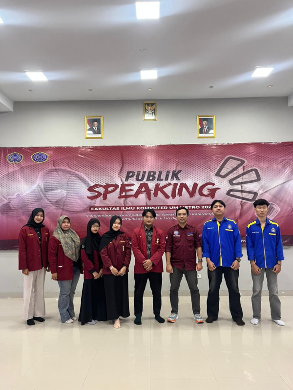 IMM Al-Khawarizmi FIKOM UM Metro Gelar Seminar Public Speaking untuk Tingkatkan Kepercayaan Diri Mahasiswa